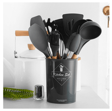Load image into Gallery viewer, Authentic 12 Piece Silicone Utensils Set
