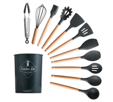 Load image into Gallery viewer, Authentic 12 Piece Silicone Utensils Set
